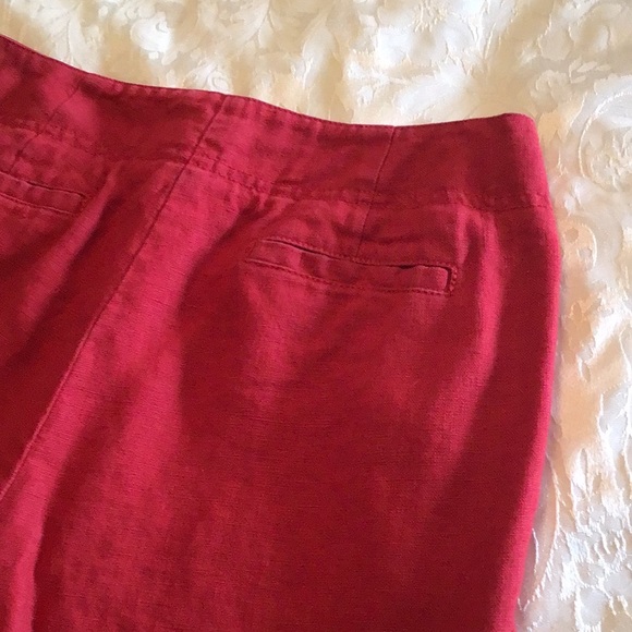 CITY Unltd. Linen Wide Leg Cropped  Pants - Picture 2 of 9